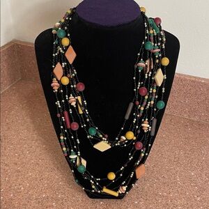 Multicolor Beaded Necklace